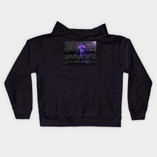 Stefon Diggs Glow Artwork Kids Hoodie